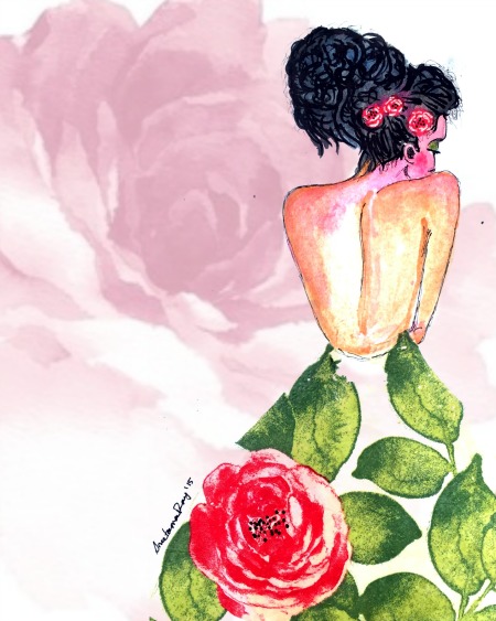 backless-floral-gown-illustration